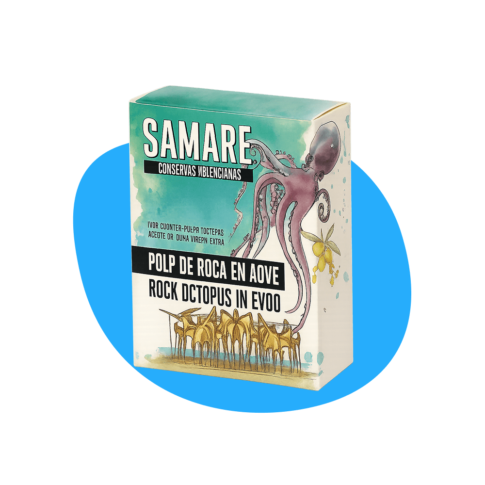 Dried Octopus – 100/110 g - Tiberi